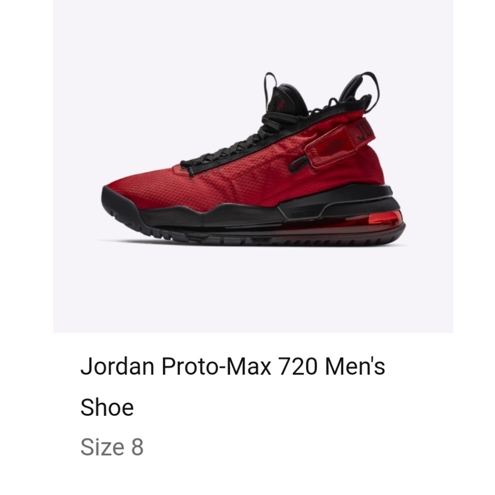 JORDAN PROTO-MAX 720 “GYM RED”. Brand new.